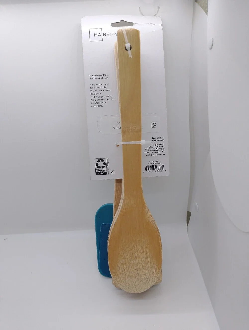 MAINSTAYD Bamboo Utensil Set 9 pieces